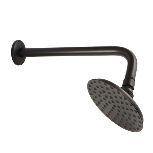 Kingston Brass K135A5CK 5-1/4-Inch Shower Head with Shower Arm, Oil Rubbed Bronze K135A5CK - main